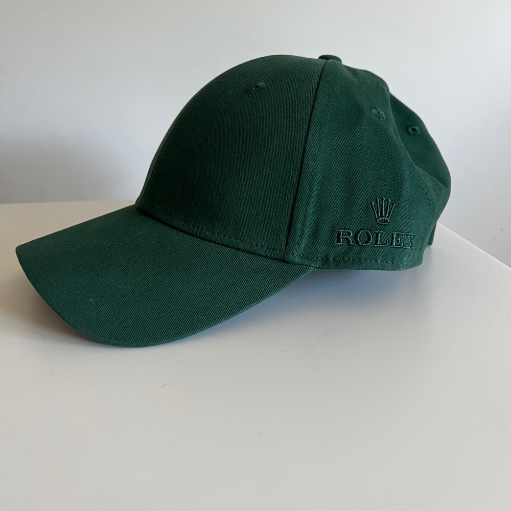 Official Rolex Green Hat & Coffee Table Book